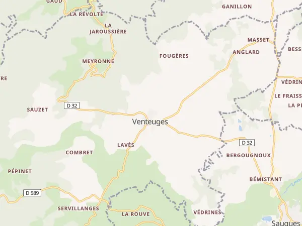 Plan de Venteuges
