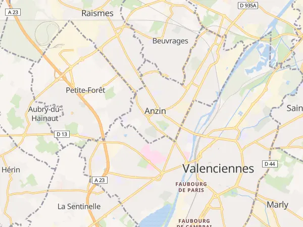 Plan de Anzin
