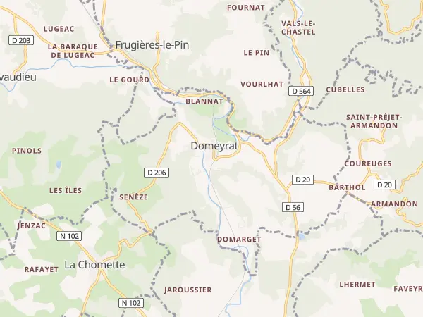 Plan de Domeyrat