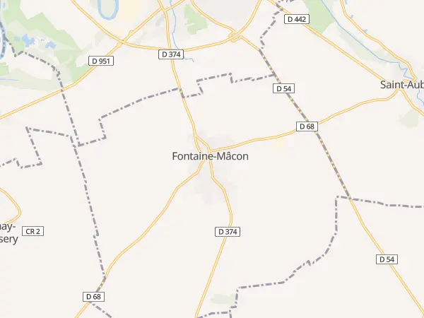 Plan de Fontaine-Mâcon