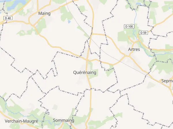 Plan de Quérénaing