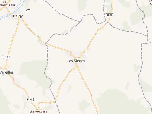 Plan des Sièges