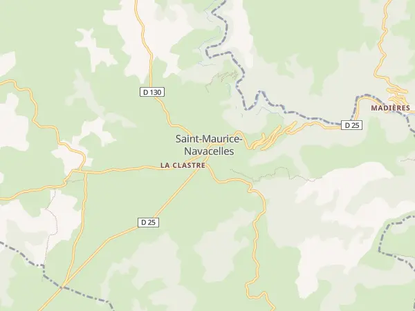 Plan de Saint-Maurice-Navacelles