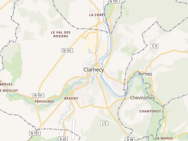 Plan de Clamecy