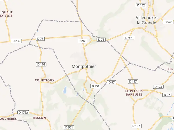 Plan de Montpothier