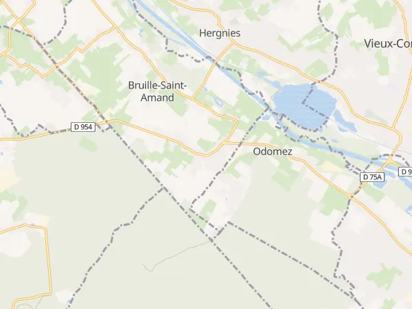 Plan de Bruille-Saint-Amand