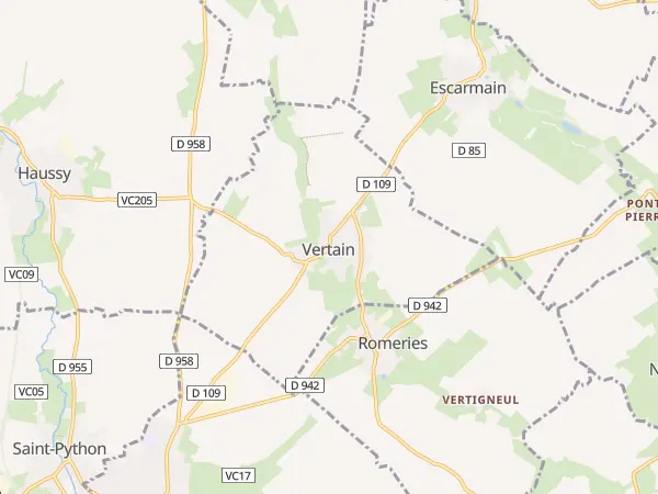 Plan de Vertain