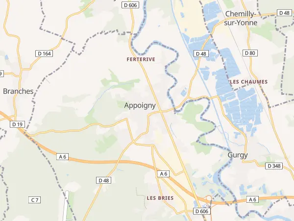 Plan de Appoigny