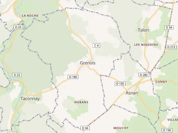 Plan de Grenois