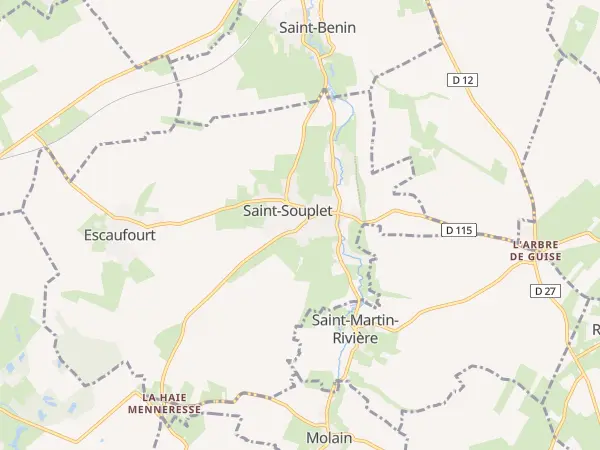 Plan de Saint-Souplet
