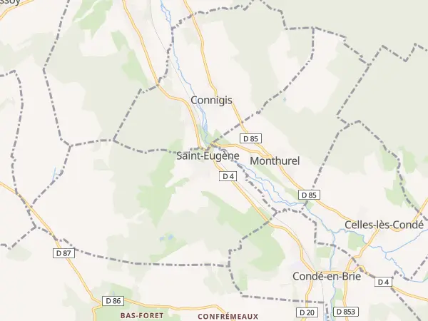 Plan de Saint-Eugène