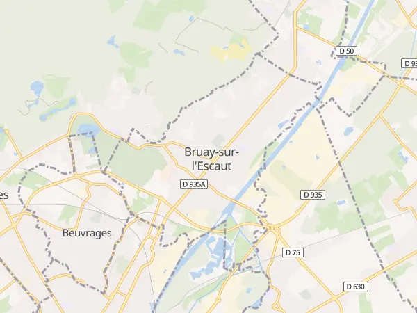 Plan de Bruay-sur-l’Escaut