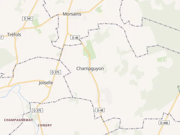 Plan de Champguyon