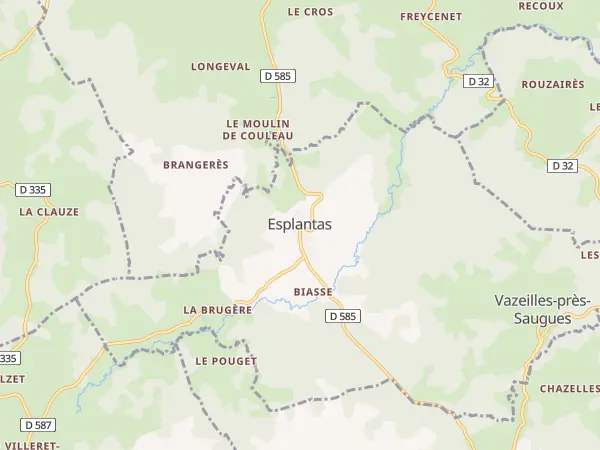 Plan de Esplantas-Vazeilles