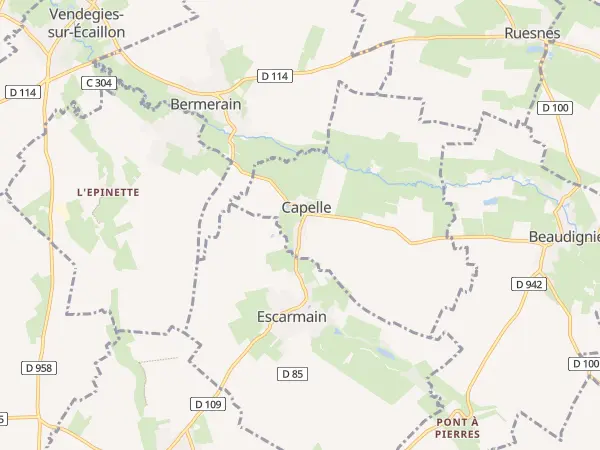 Plan de Capelle