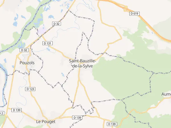 Plan de Saint-Bauzille-de-la-Sylve