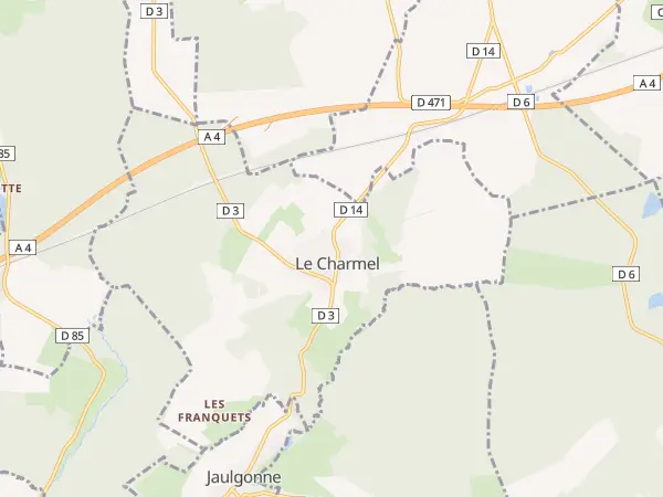 Plan du Charmel