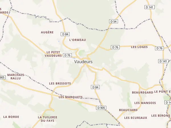 Plan de Vaudeurs