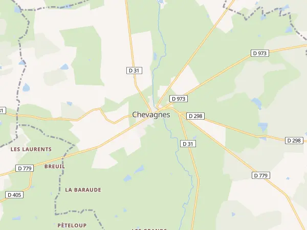 Plan de Chevagnes