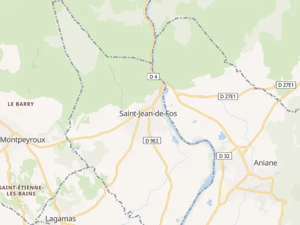 Plan de Saint-Jean-de-Fos