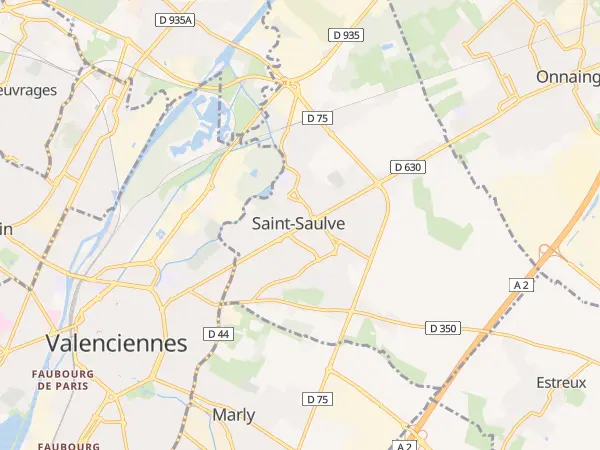 Plan de Saint-Saulve