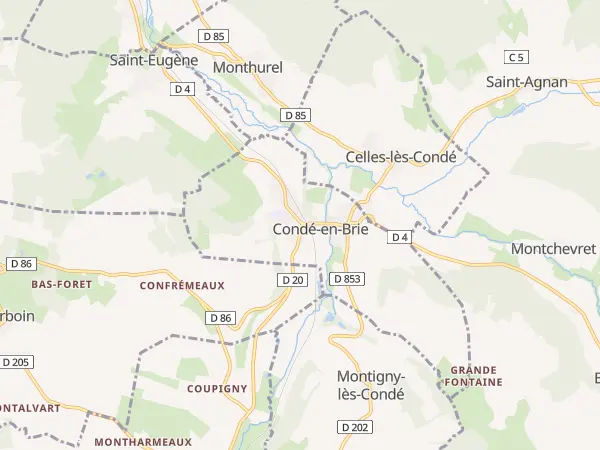 Plan de Condé-en-Brie