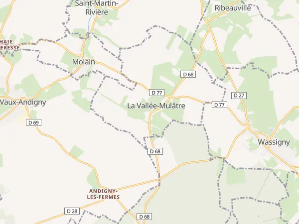 Plan de La Vallée-Mulâtre