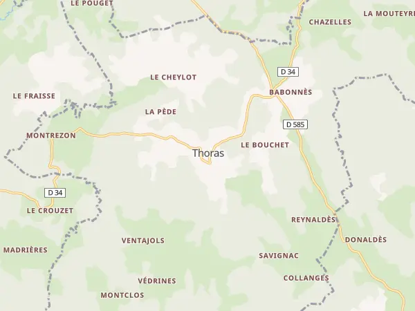 Plan de Thoras