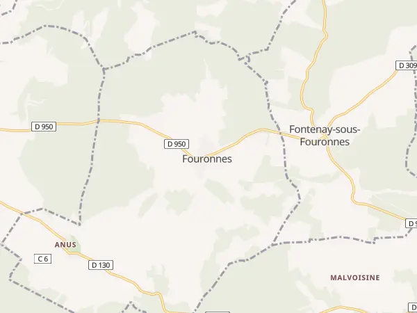 Plan de Fouronnes