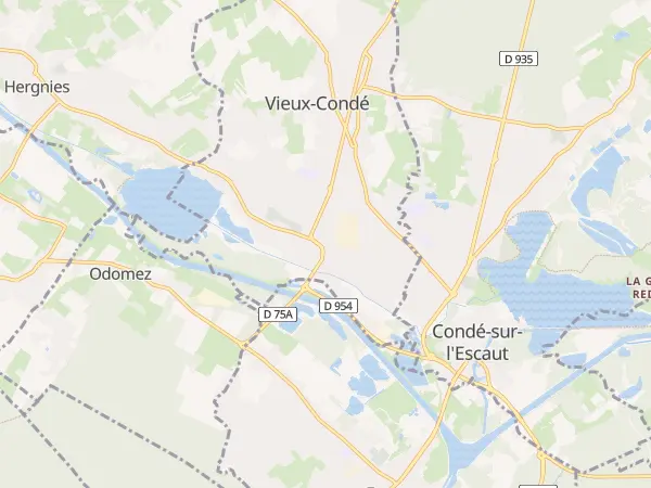 Plan de Vieux-Condé