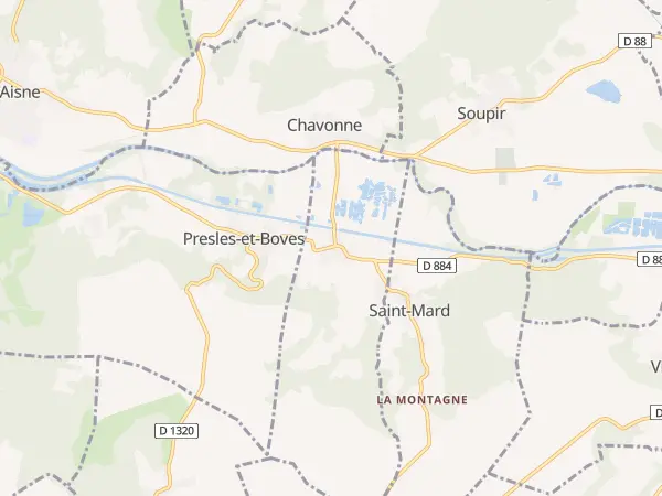 Plan de Cys-la-Commune