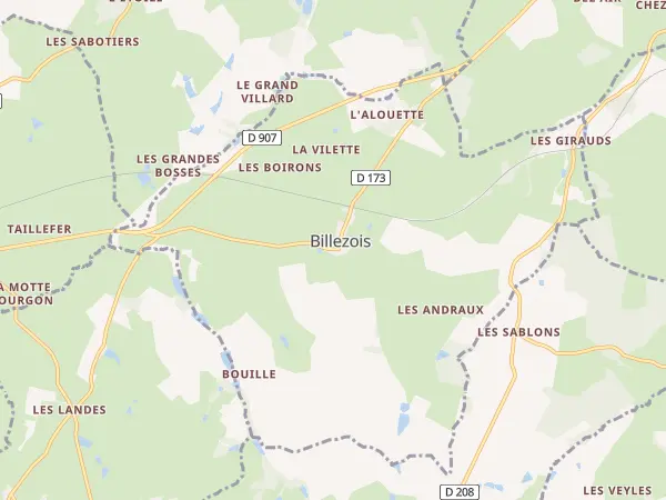 Plan de Billezois