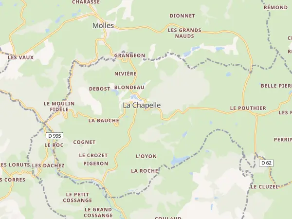 Plan de La Chapelle