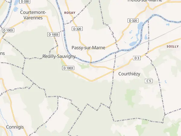 Plan de Reuilly-Sauvigny
