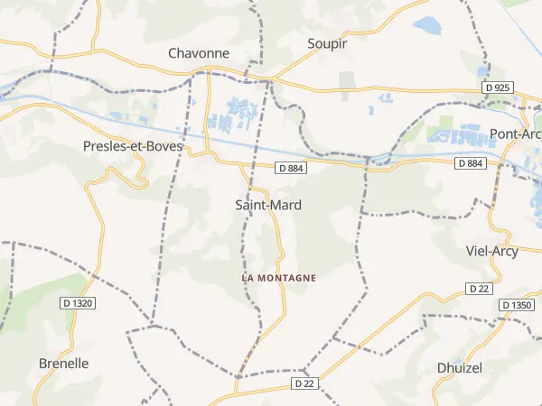 Plan de Saint-Mard