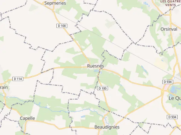 Plan de Ruesnes