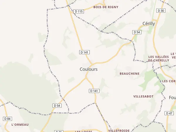Plan de Coulours