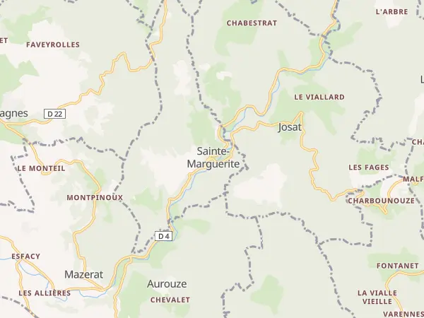 Plan de Sainte-Marguerite