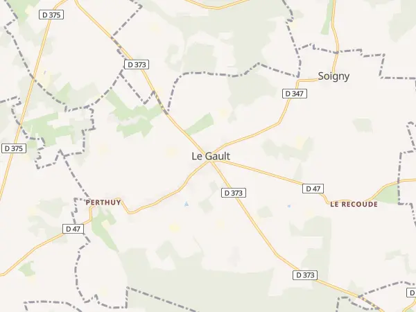 Plan du Gault-Soigny