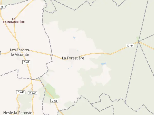 Plan de La Forestière