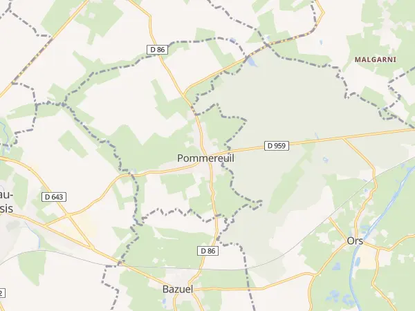Plan de Pommereuil