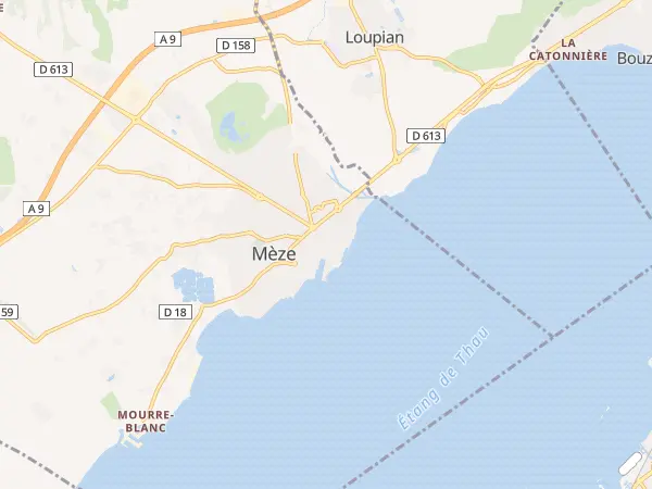 Plan de Mèze