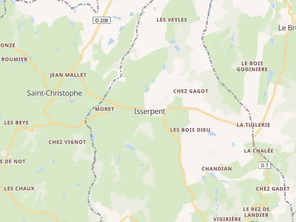 Plan de Isserpent