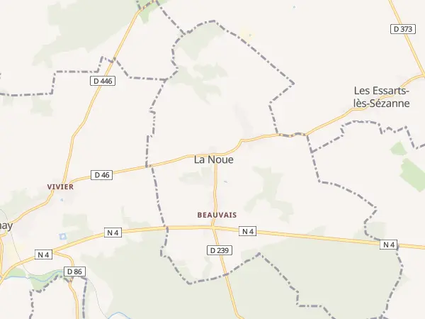 Plan de La Noue