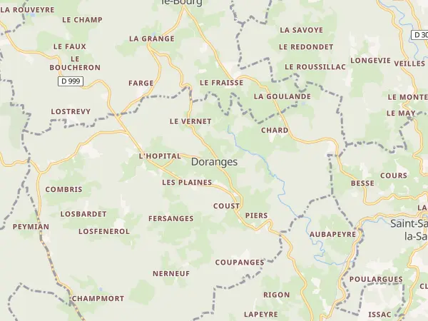 Plan de Doranges