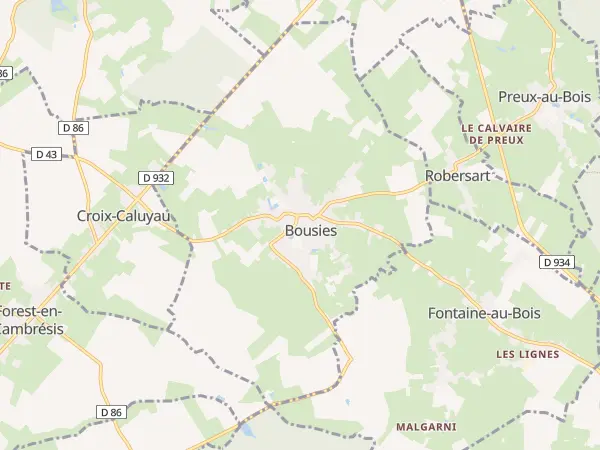 Plan de Bousies