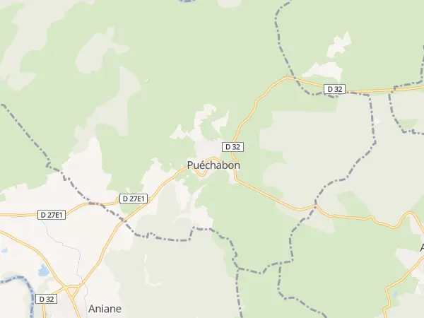 Plan de Puéchabon