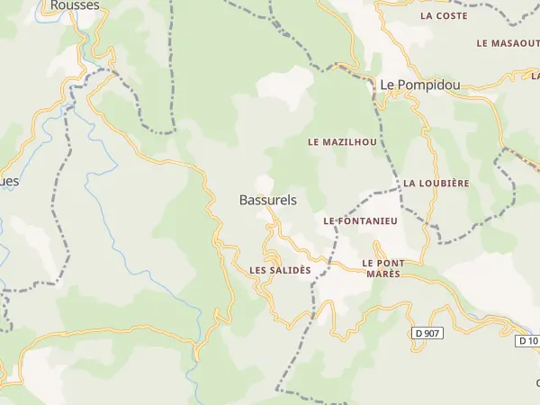 Plan de Bassurels