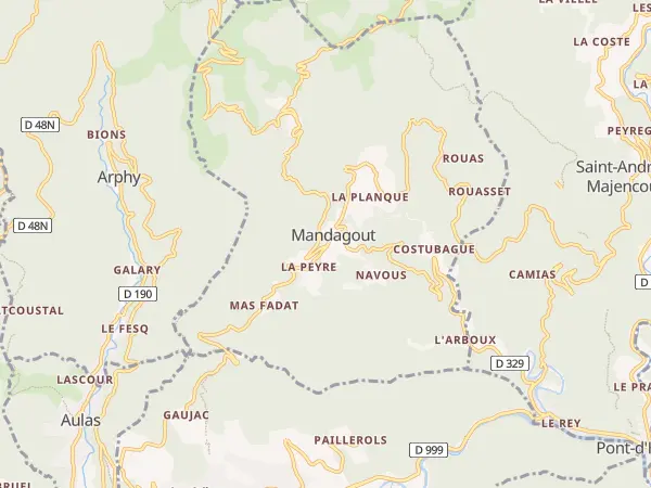 Plan de Mandagout