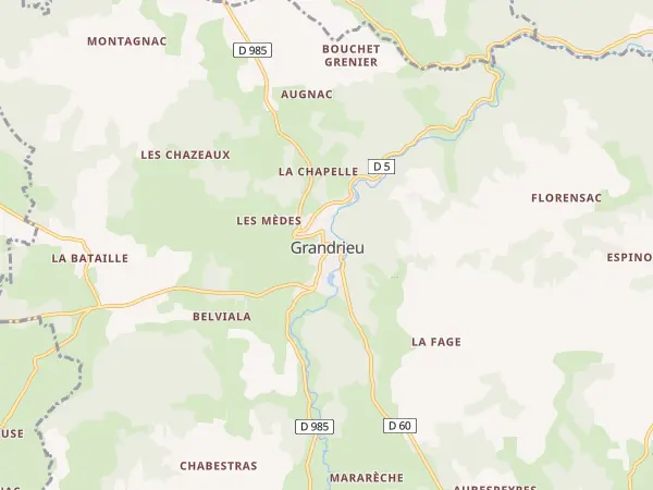 Plan de Grandrieu